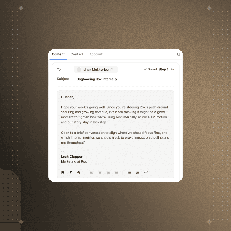 3: Let Your Rox Sequences Run